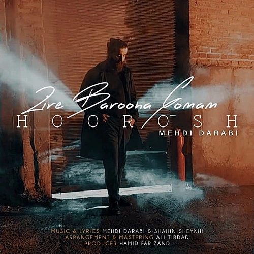 Cover artwork for Zire Baroona Gomam by Hoorosh Band